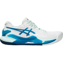 SCARPE ASICS DONNA GEL RESOLUTION 9 TERRA BATTUTA